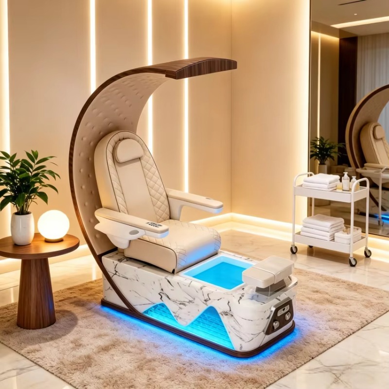 Wellness Spa With Hotel - Lüks Elektrikli Pedikür Masaj Koltuğu Modern