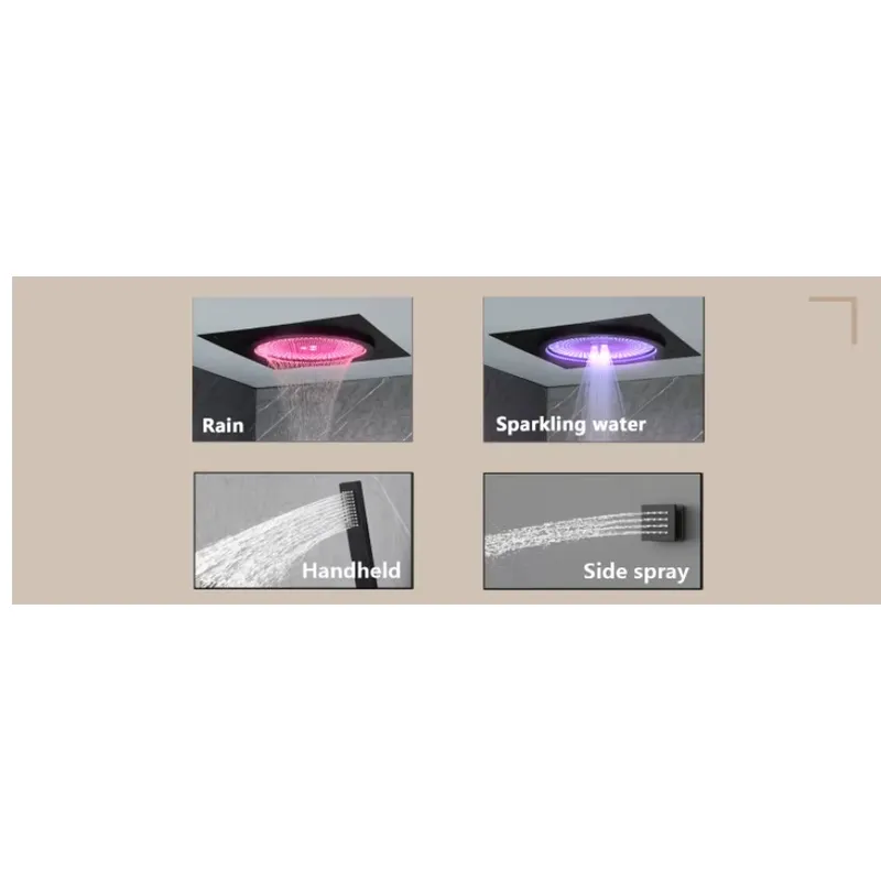 Akıllı LED Duş Seti Banyo Müzi - Spa & Wellness Earth City Москва Шелепиха incelemesi ve fiyatı